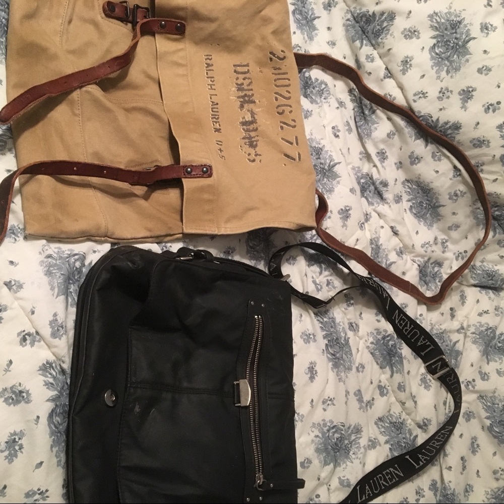 2 Ralph Lauren crossbody bags